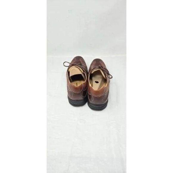 Johnson & Murphy Men's Leather Lace Up Sheepskin Brown size 9 - Picture 6 of 14